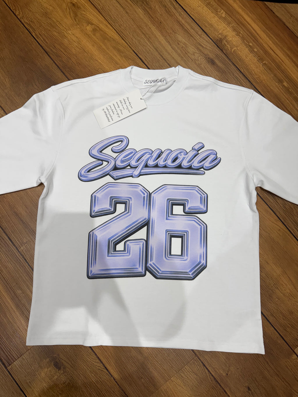 Sequoia 26 longsleeve-white/violet *PRE-ORDER*