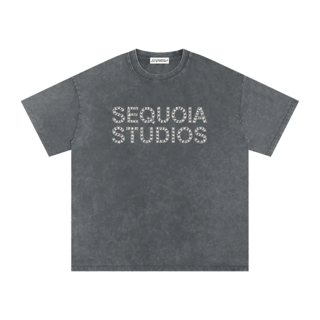 Sequoia studios oversized washed T-shirt-grey *PRE-ORDER*