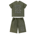 Sequoia 26 camo shorts set-green *PRE-ORDER*