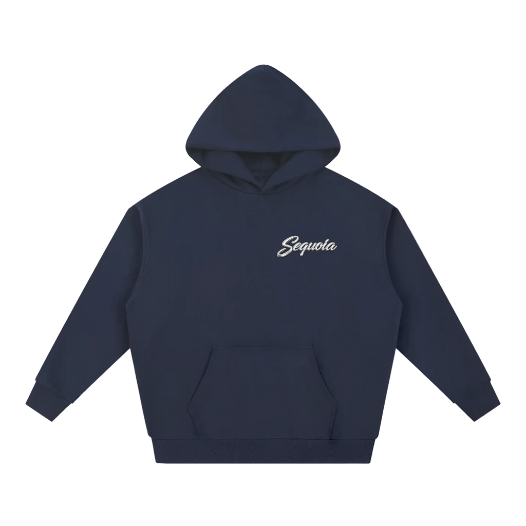 Sequoia logo pullover hoodie-navy *PRE-ORDER*