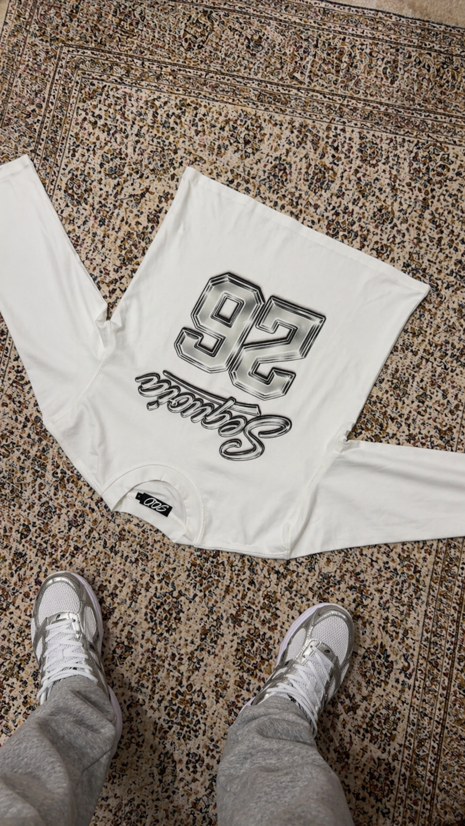 Sequoia 26 longsleeve-white/silver *PRE-ORDER*