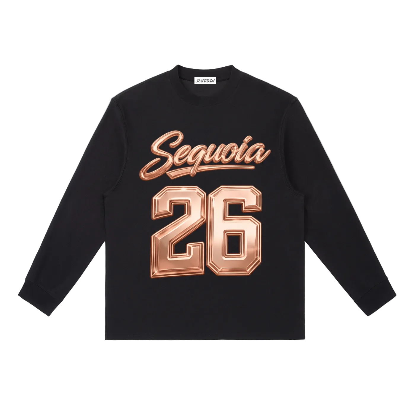 Sequoia 26 longsleeve-black/rose gold *PRE-ORDER*