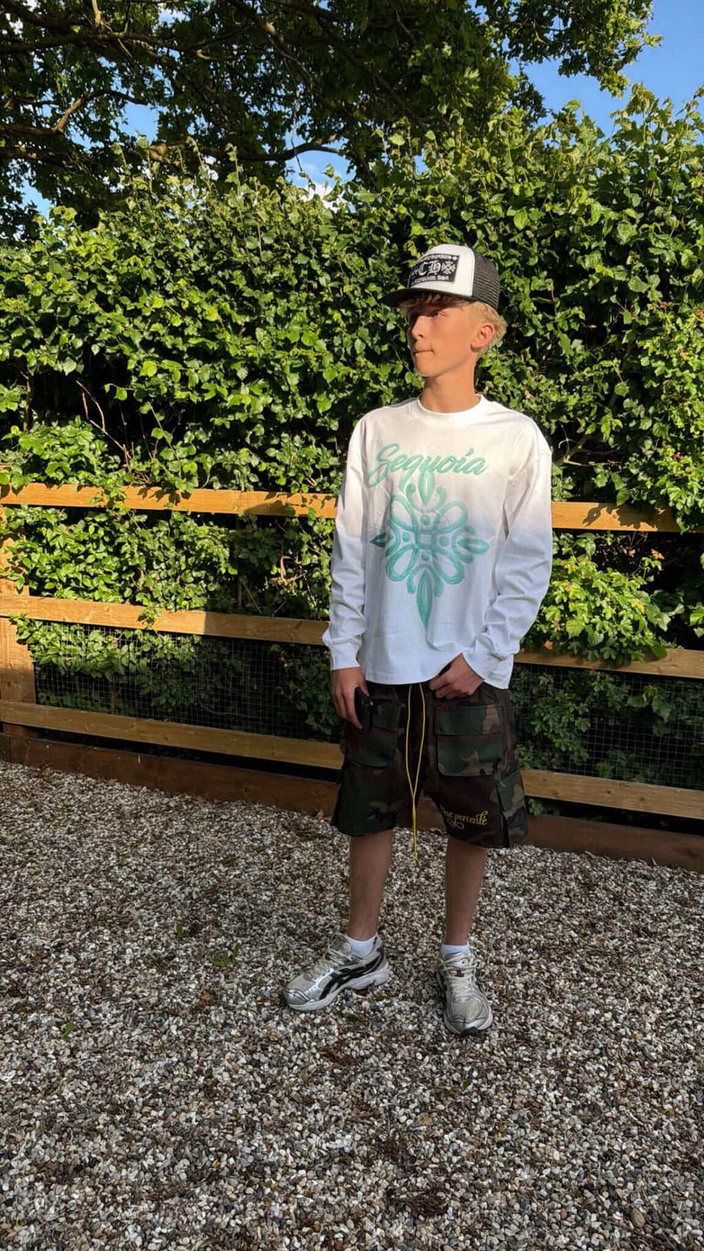 Sequoia signature logo longsleeve-mint *PRE-ORDER*