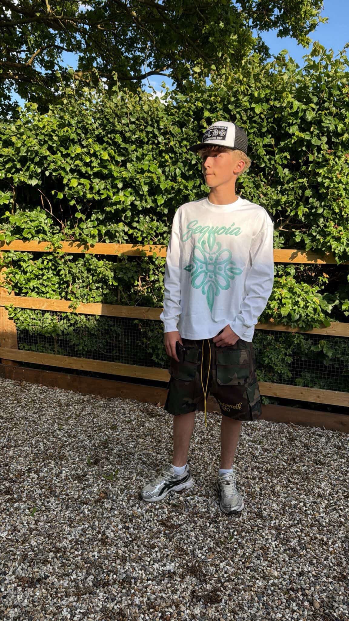 Sequoia signature logo longsleeve-mint *PRE-ORDER*