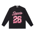 Sequoia 26 longsleeve-black/pink *PRE-ORDER*