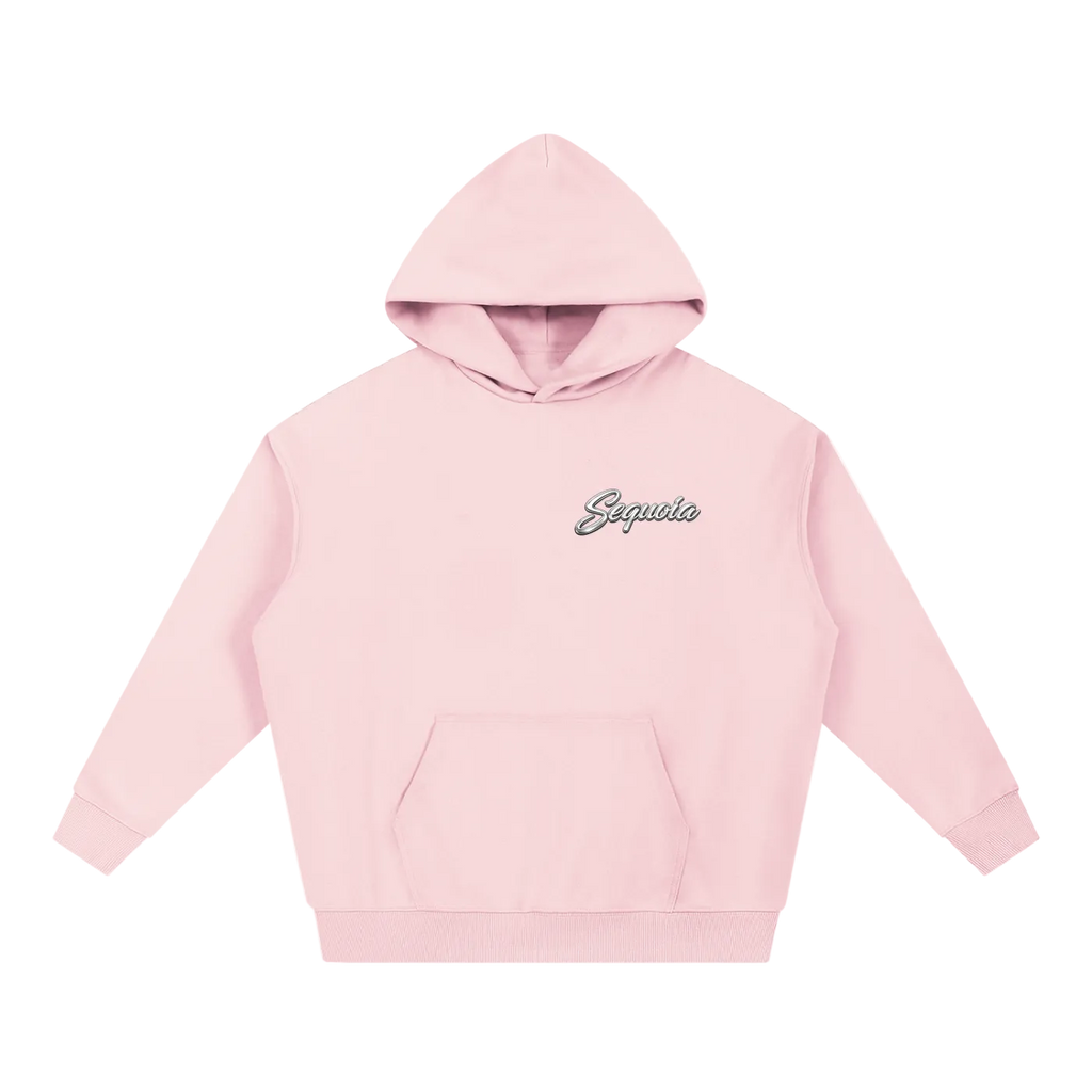 Sequoia logo pullover hoodie-pink *PRE-ORDER*