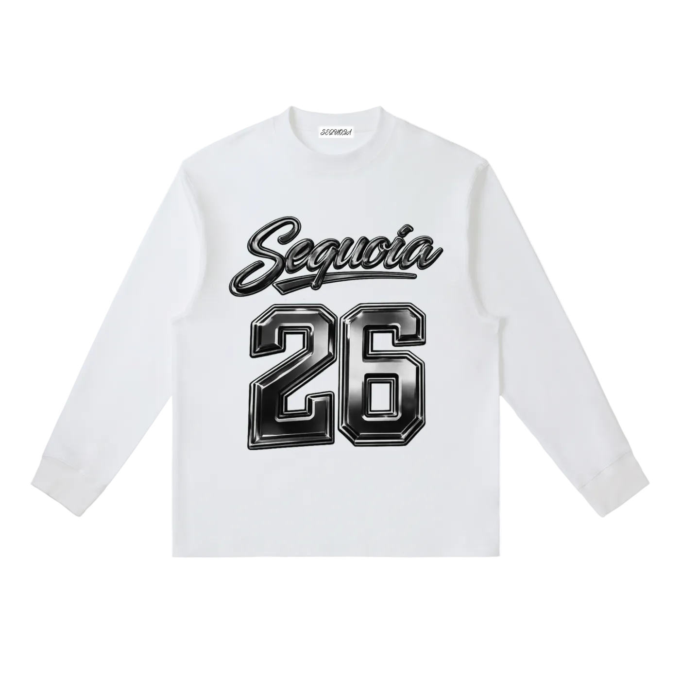 Sequoia 26 longsleeve-white/black *PRE-ORDER*