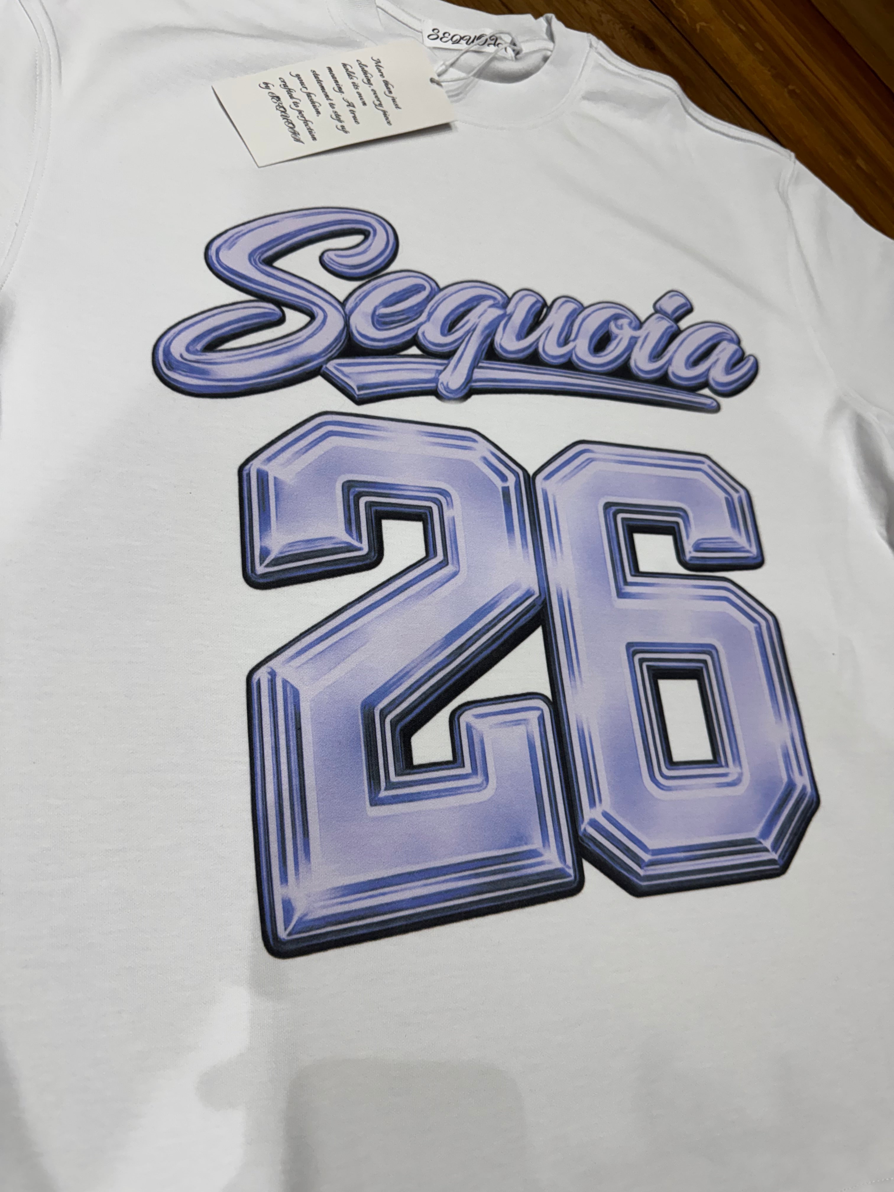 Sequoia 26 longsleeve-white/violet *PRE-ORDER*