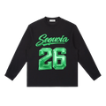 Sequoia 26 longsleeve-black/green *PRE-ORDER*