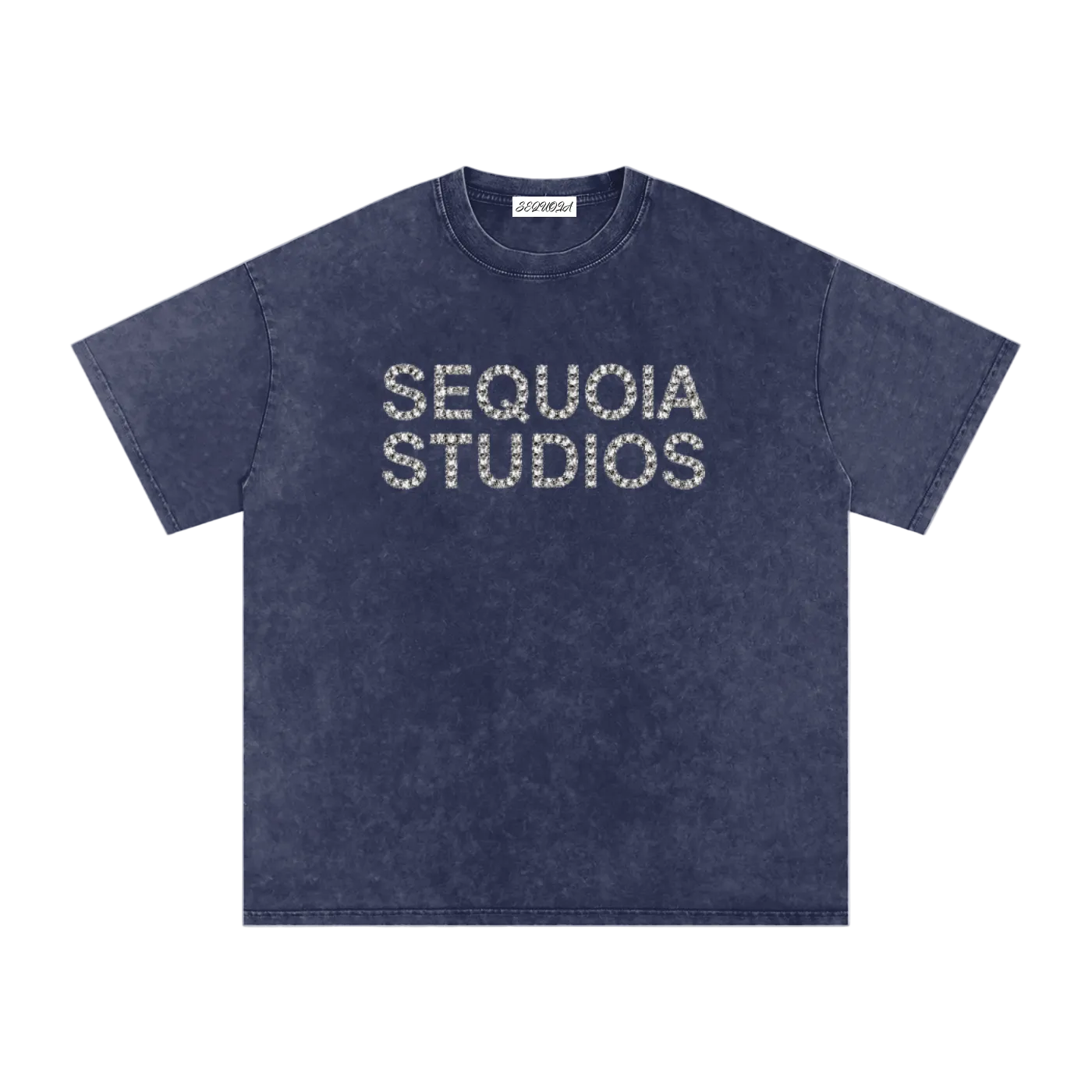 Sequoia studios oversized washed T-shirt-navy *PRE-ORDER*