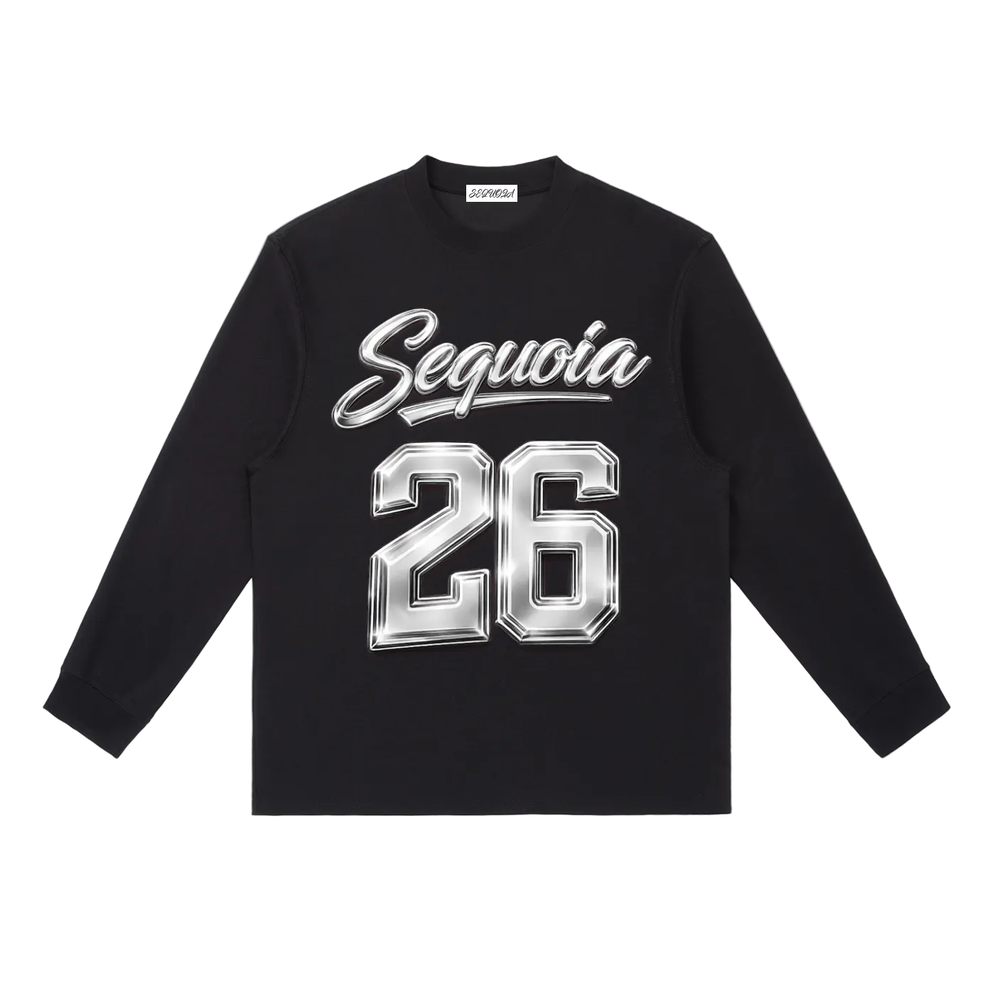 Sequoia 26 longsleeve- black/silver *PRE-ORDER*