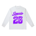 Sequoia 26 longsleeve-white/purple *PRE-ORDER*