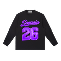 Sequoia 26 longsleeve-black/purple *PRE-ORDER*