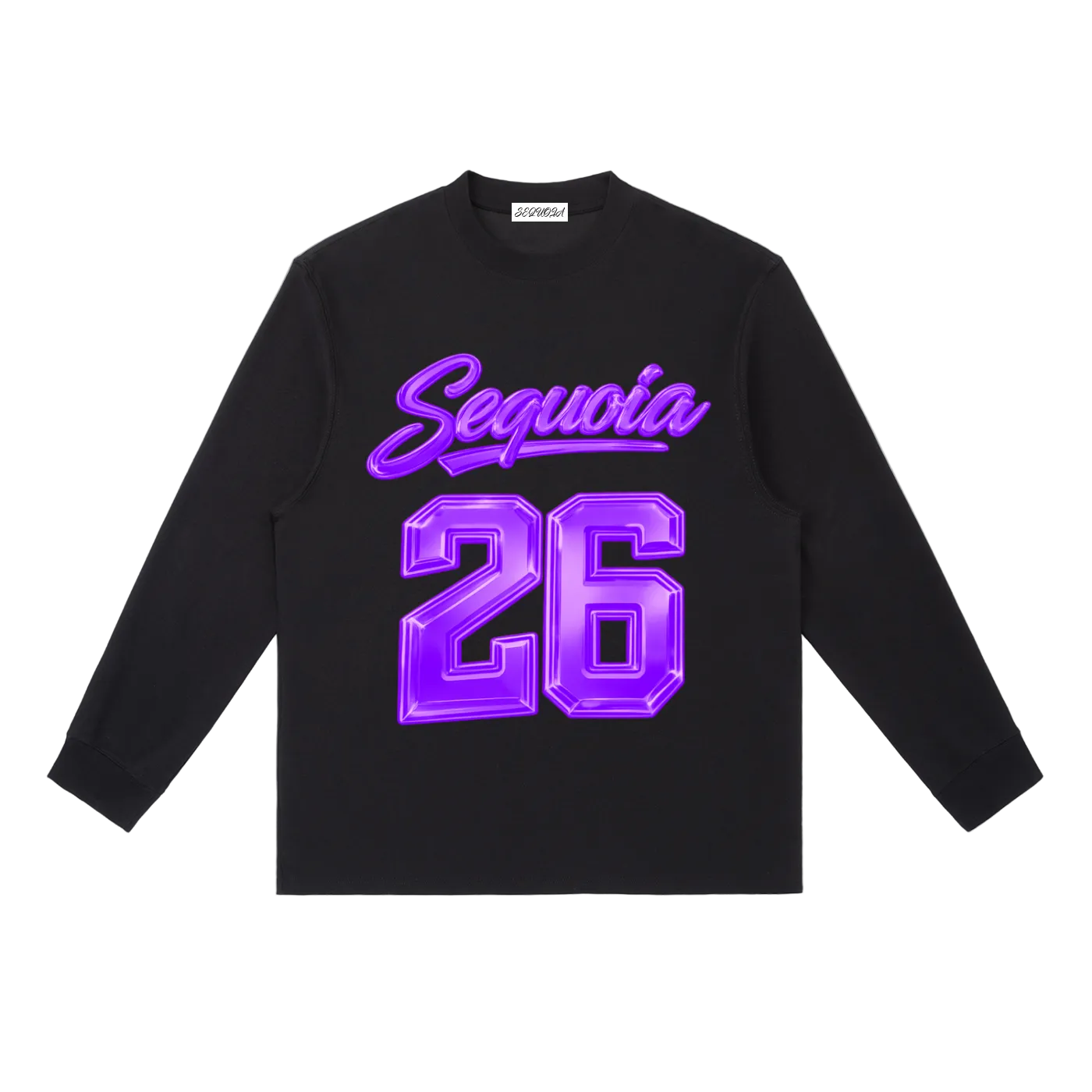 Sequoia 26 longsleeve-black/purple *PRE-ORDER*