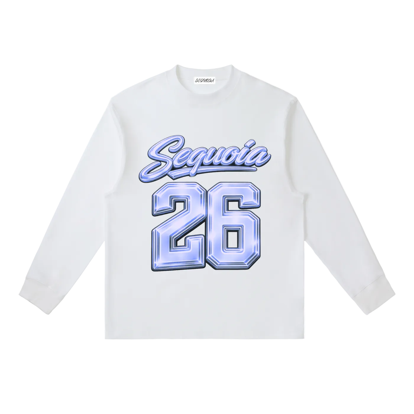Sequoia 26 longsleeve-white/violet *PRE-ORDER*