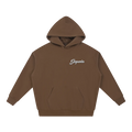 Sequoia logo pullover hoodie-brown *PRE-ORDER*