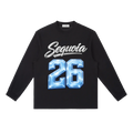 Sequoia 26 longsleeve-black/silver/baby blue *PRE-ORDER*