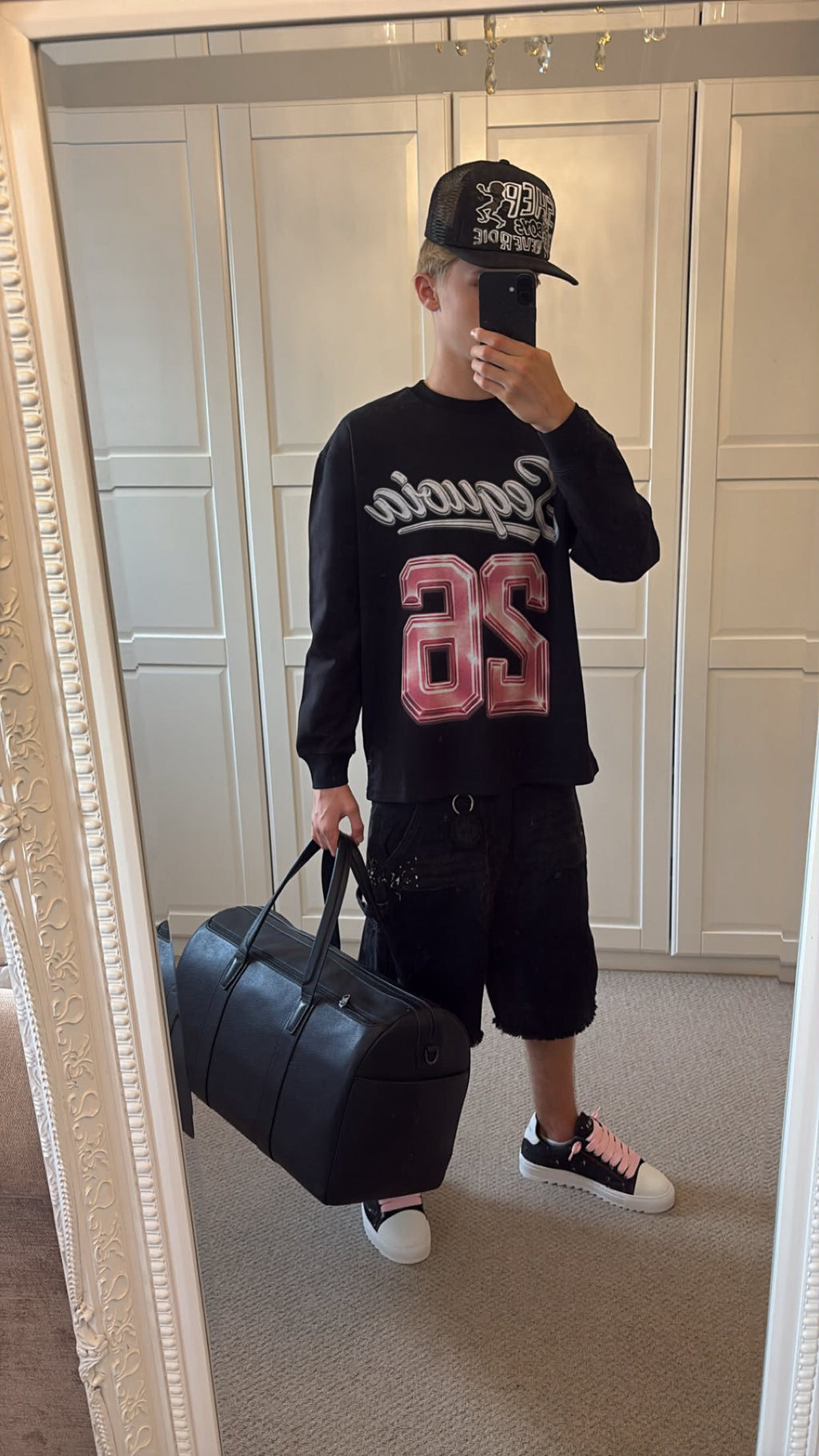 Sequoia 26 longsleeve-black/silver/pink *PRE-ORDER*