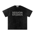Sequoia studios oversized washed T-shirt-black *PRE-ORDER*