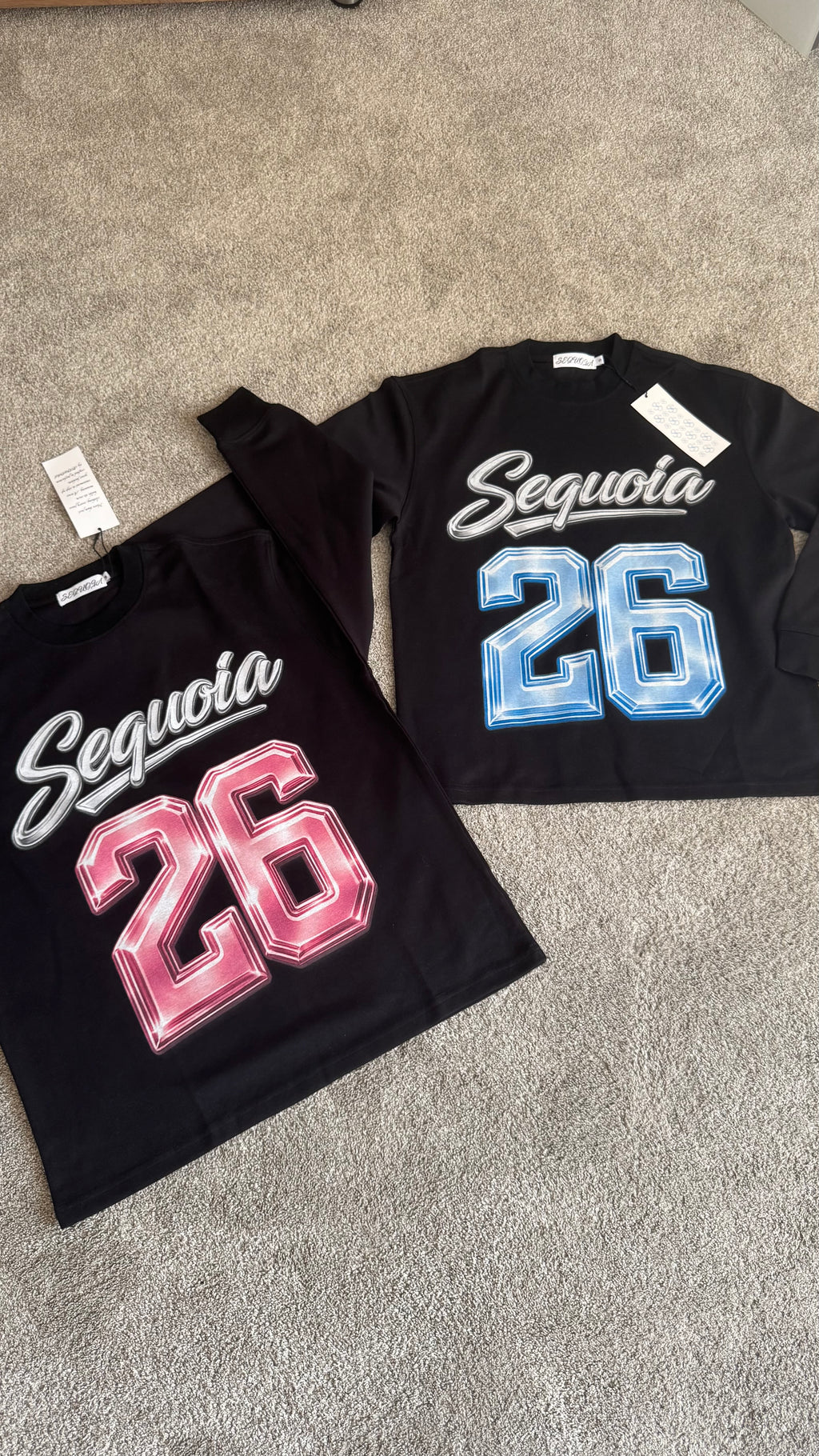 Sequoia 26 longsleeve-black/silver/pink *PRE-ORDER*