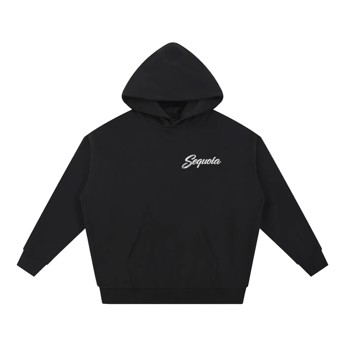 Sequoia logo pullover hoodie-black *PRE-ORDER*