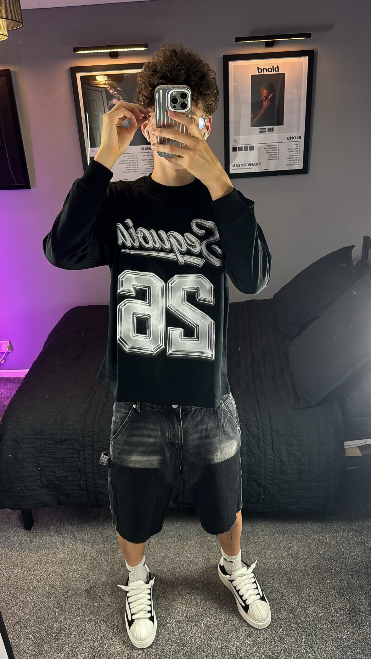 Sequoia 26 longsleeve- black/silver *PRE-ORDER*