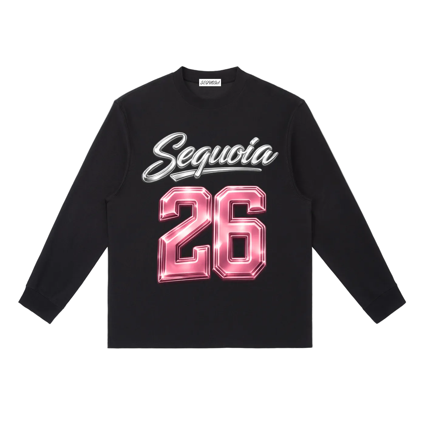 Sequoia 26 longsleeve-black/silver/pink *PRE-ORDER*
