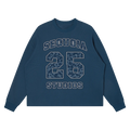 Sequoia 26 waffle knit longsleeve-navy camo *PRE-ORDER*