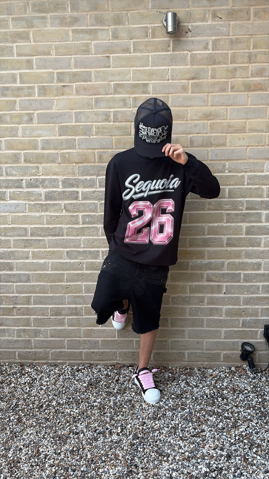 Sequoia 26 longsleeve-black/silver/pink *PRE-ORDER*