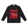 Sequoia 26 longsleeve-black/red *PRE-ORDER*
