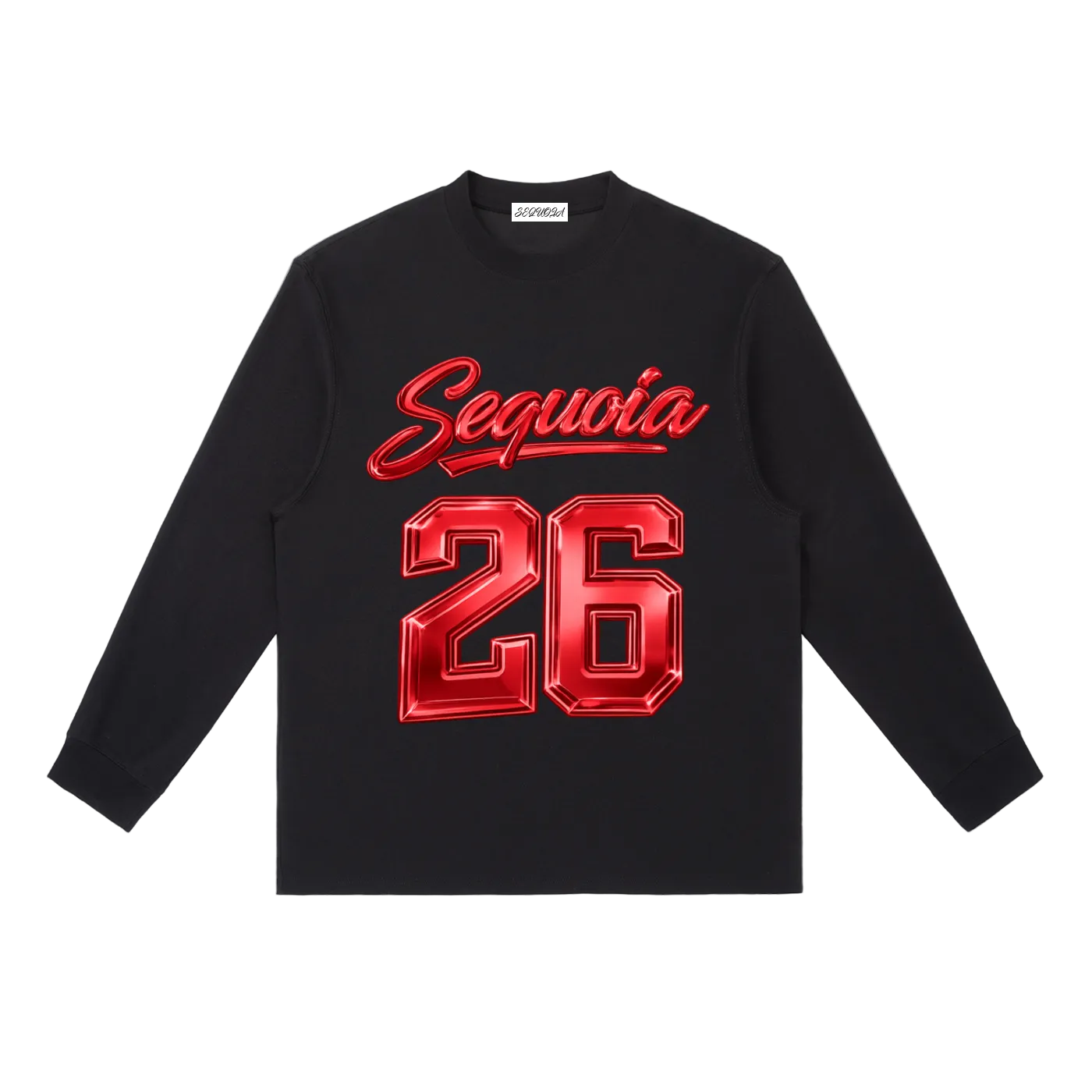 Sequoia 26 longsleeve-black/red *PRE-ORDER*