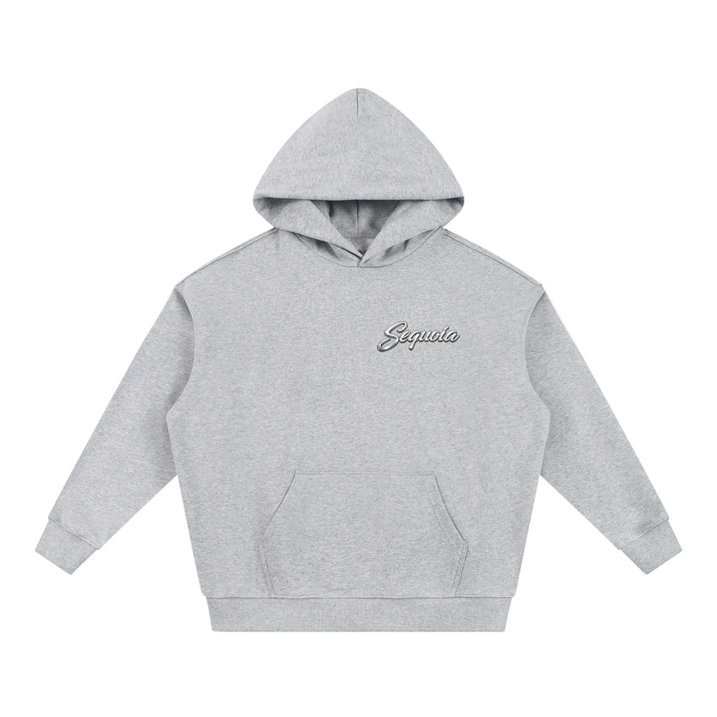 Sequoia logo pullover hoodie-grey *PRE-ORDER*