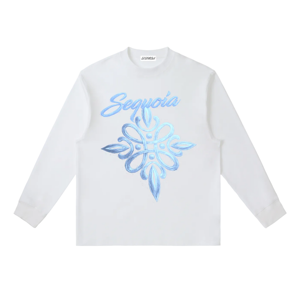 Sequoia signature logo longsleeve-blue *PRE-ORDER*