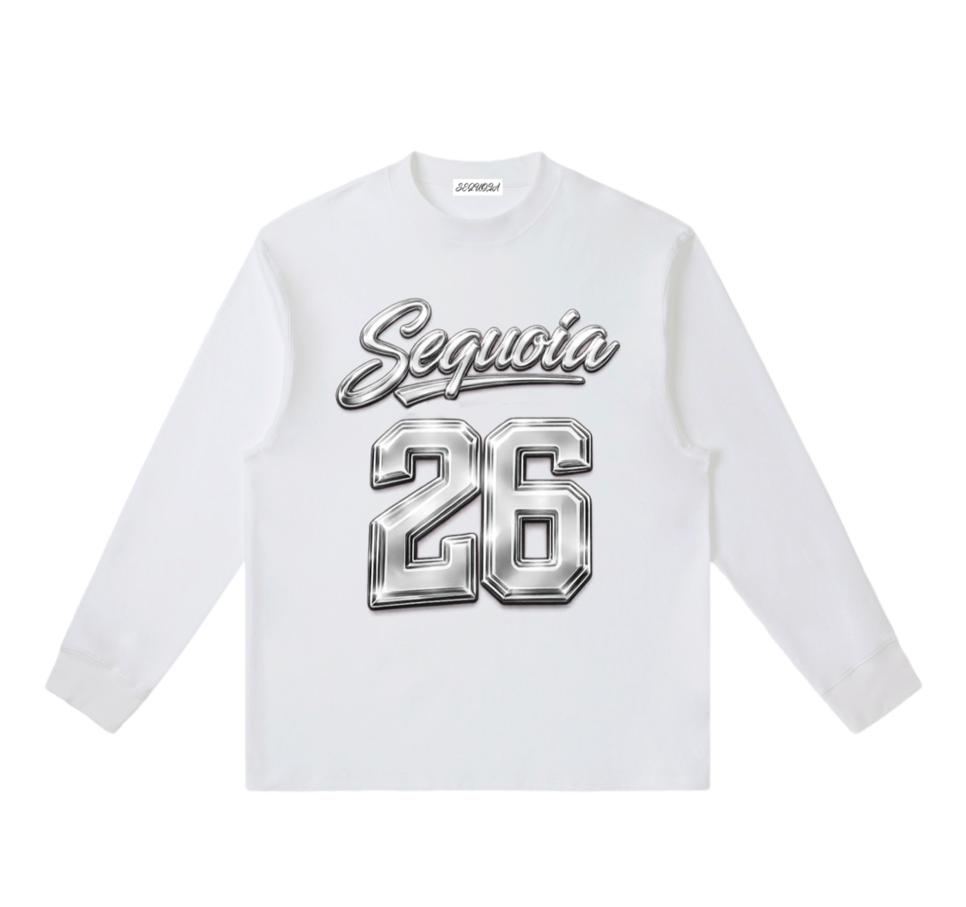 Sequoia 26 longsleeve-white/silver *PRE-ORDER*