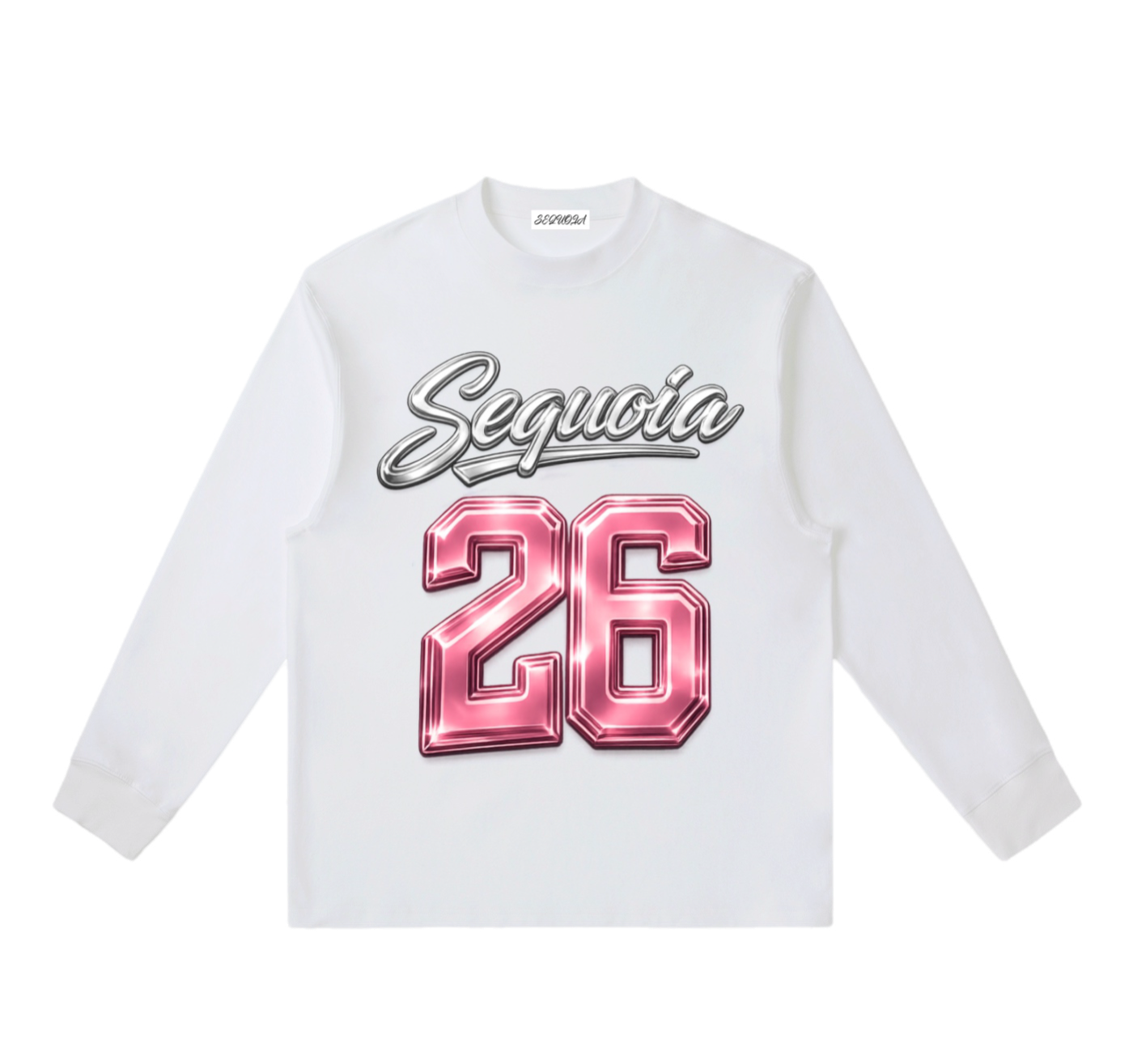 Sequoia 26 longsleeve-white/silver/pink *PRE-ORDER*