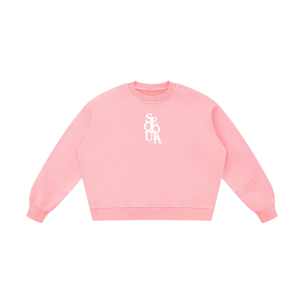Sequoia boxy sweatshirt-pink *PRE-ORDER*