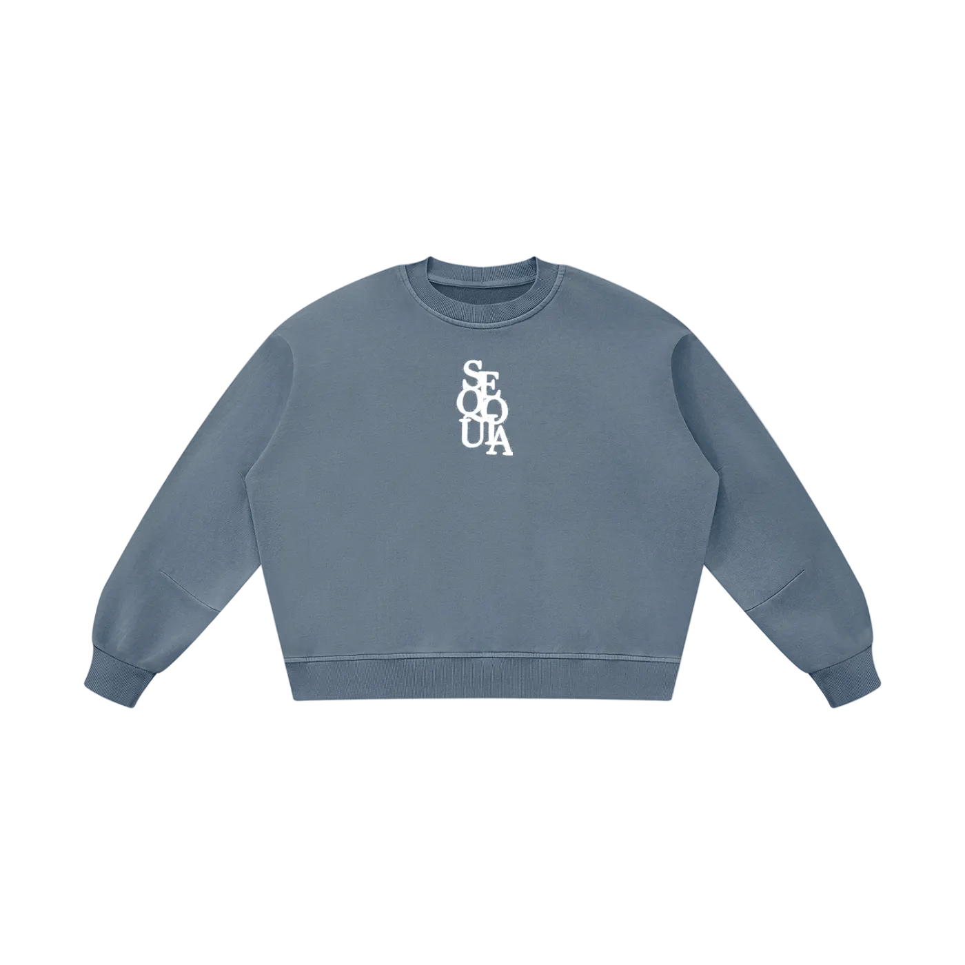 Sequoia boxy sweatshirt-blue *PRE-ORDER*